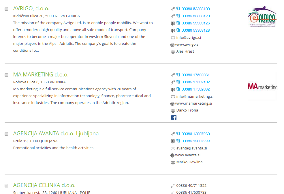 SloExport Searxh Results SloExport Search Results