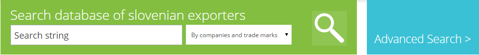 Quick Search for Companies and products in SloExport directory of Slovenian exporters Quick Search for Companies and products in SloExport directory